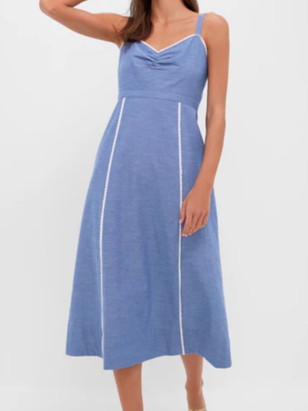 NWT TUCKERNUCK Chambray Alice Sailor Dress Size Medium